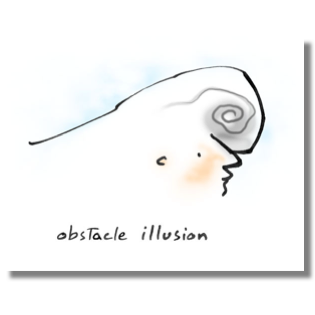 Obstacle Illusion