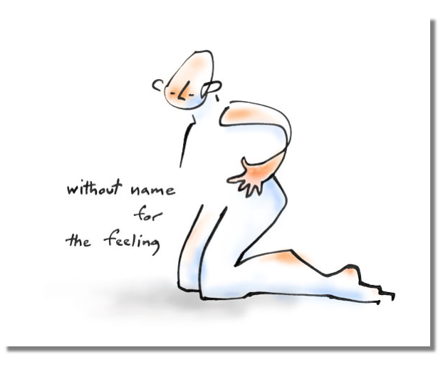 Without name for the feeling